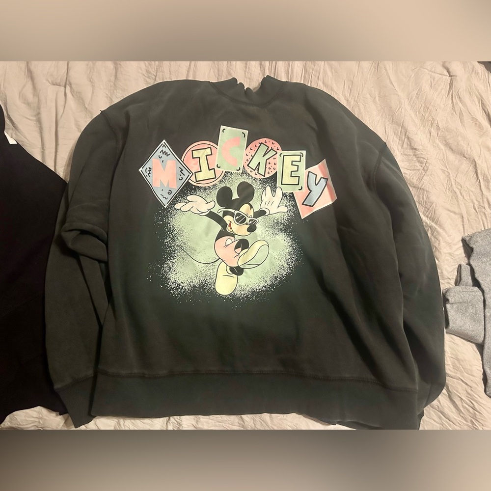 Pastel Mickey Mouse Sweatshirt